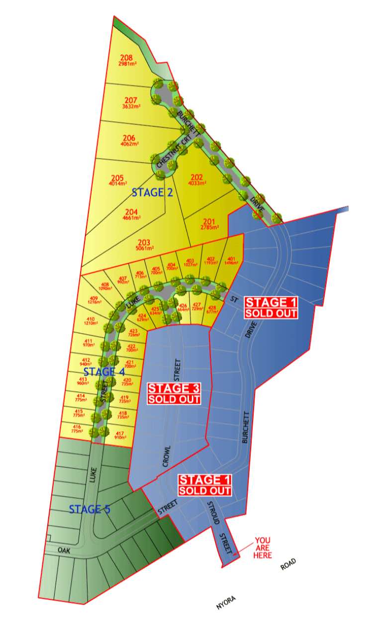 [Land for Sale] The Oaks Estate, Poowong OpenLot